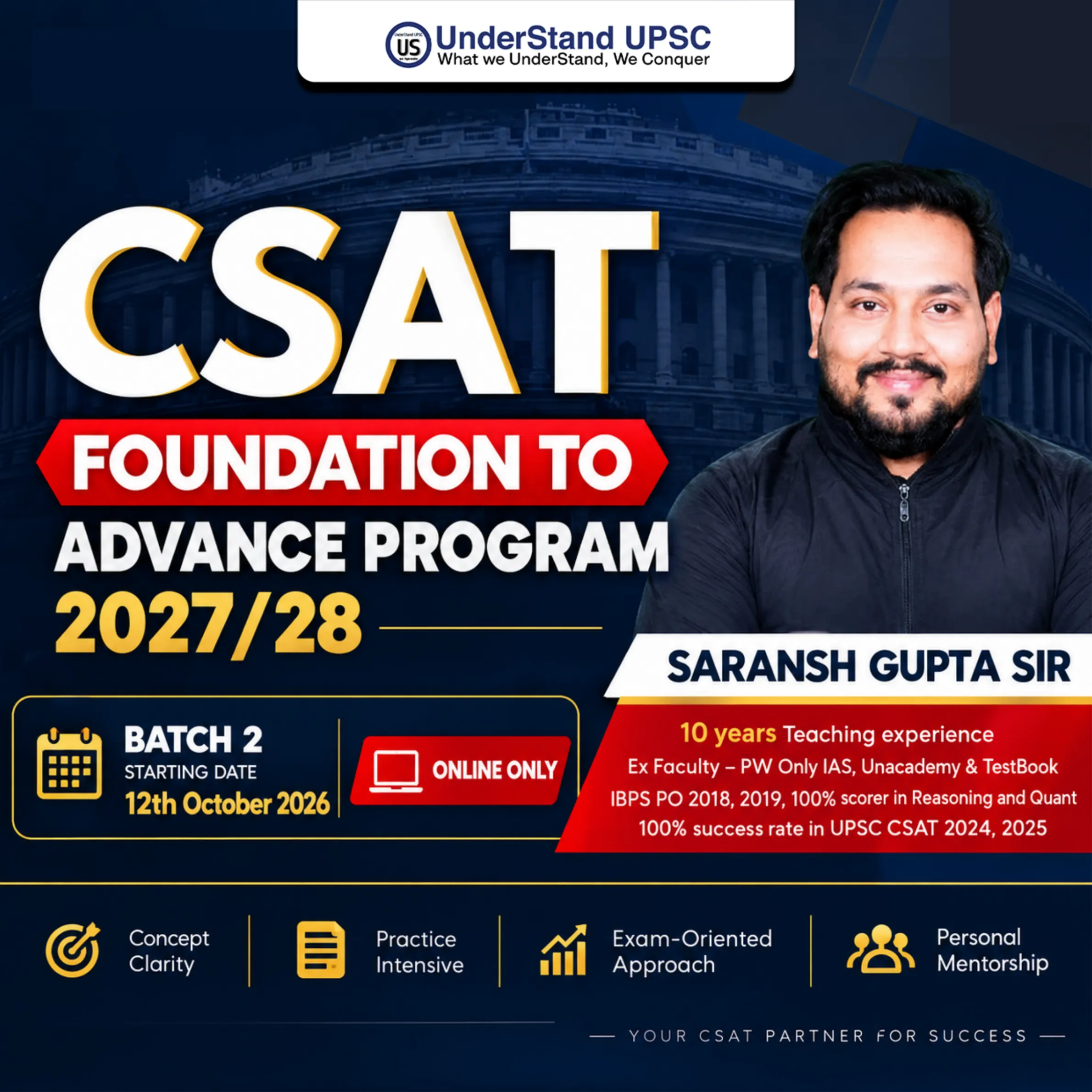 CSAT Foundation to Advance Program Batch 2 Online